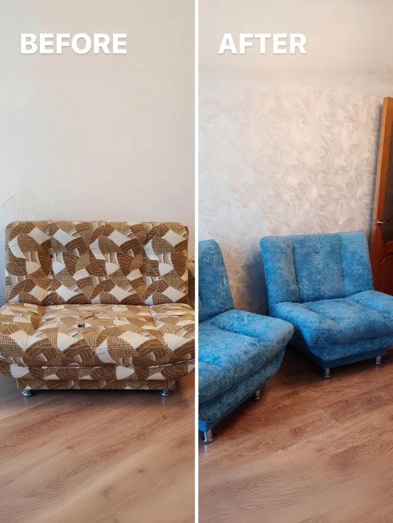 Мини-уголок: до и после