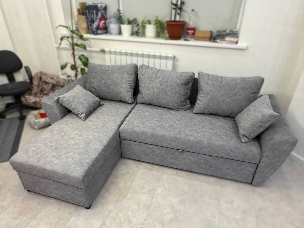 Пример новой мягкой мебели в интерьере